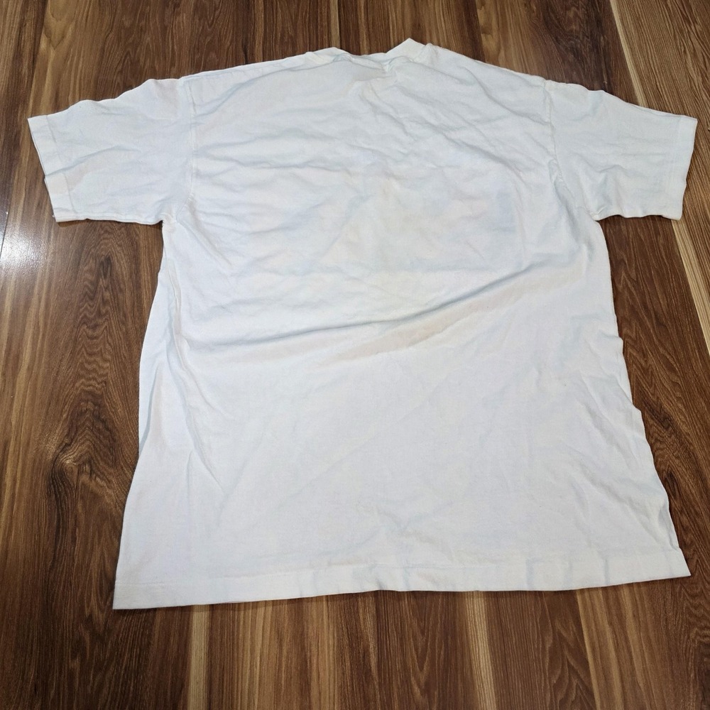 Vintage IHSAA Finals 1990 Track & Field Shirt Mens XL White Hanes Beefy-T Tee - Picture 8 of 9